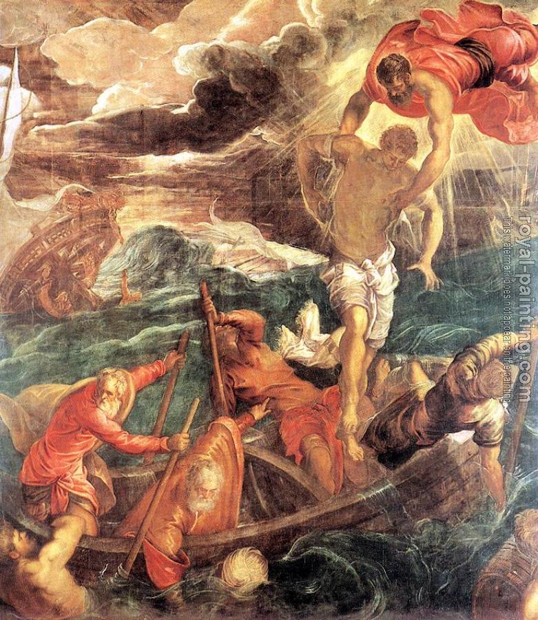 Jacopo Robusti Tintoretto : St Mark Saving a Saracen from Shipwreck